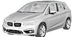 BMW F45 P0C14 Fault Code